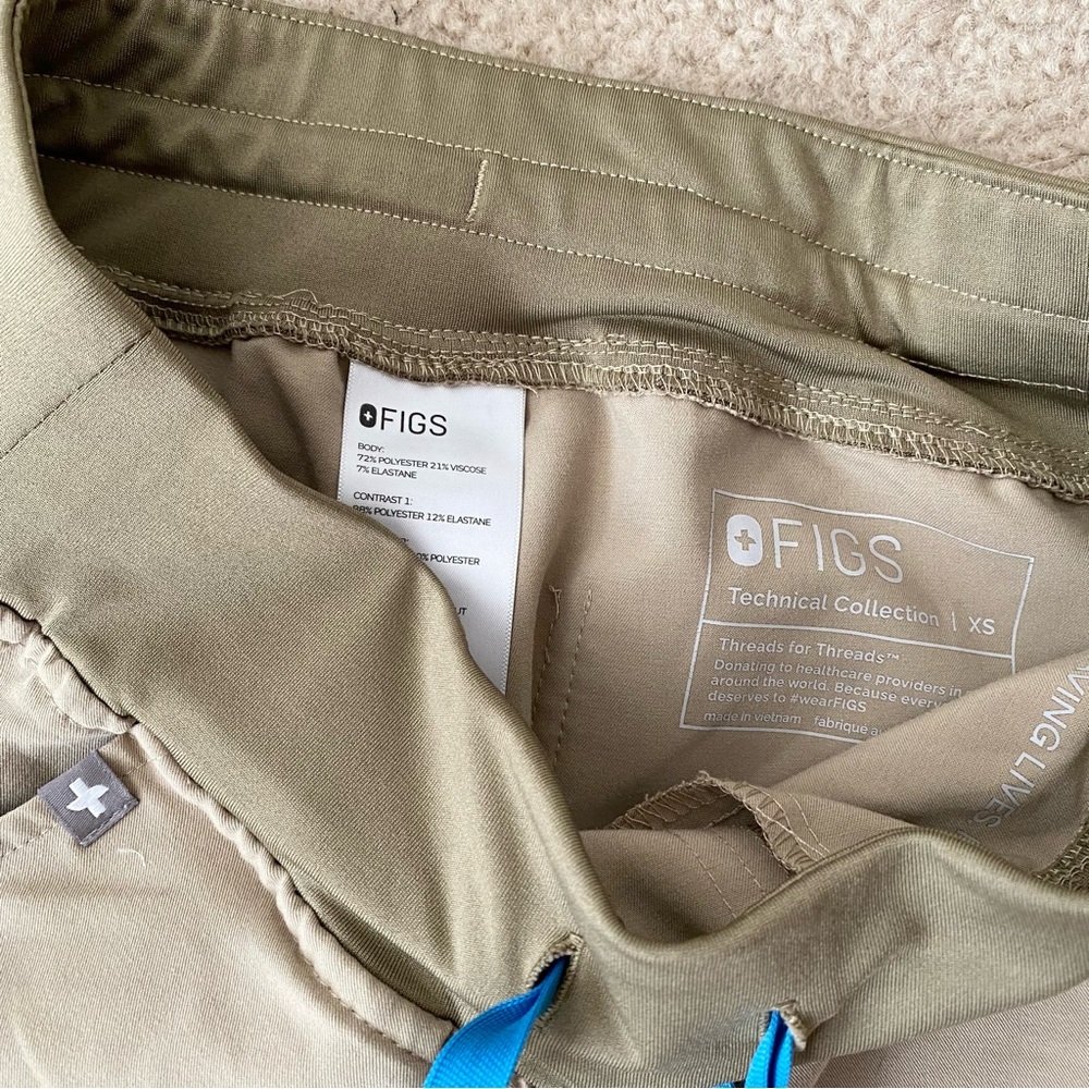 Figs Joggers In Sandstone - Picture 2 of 4